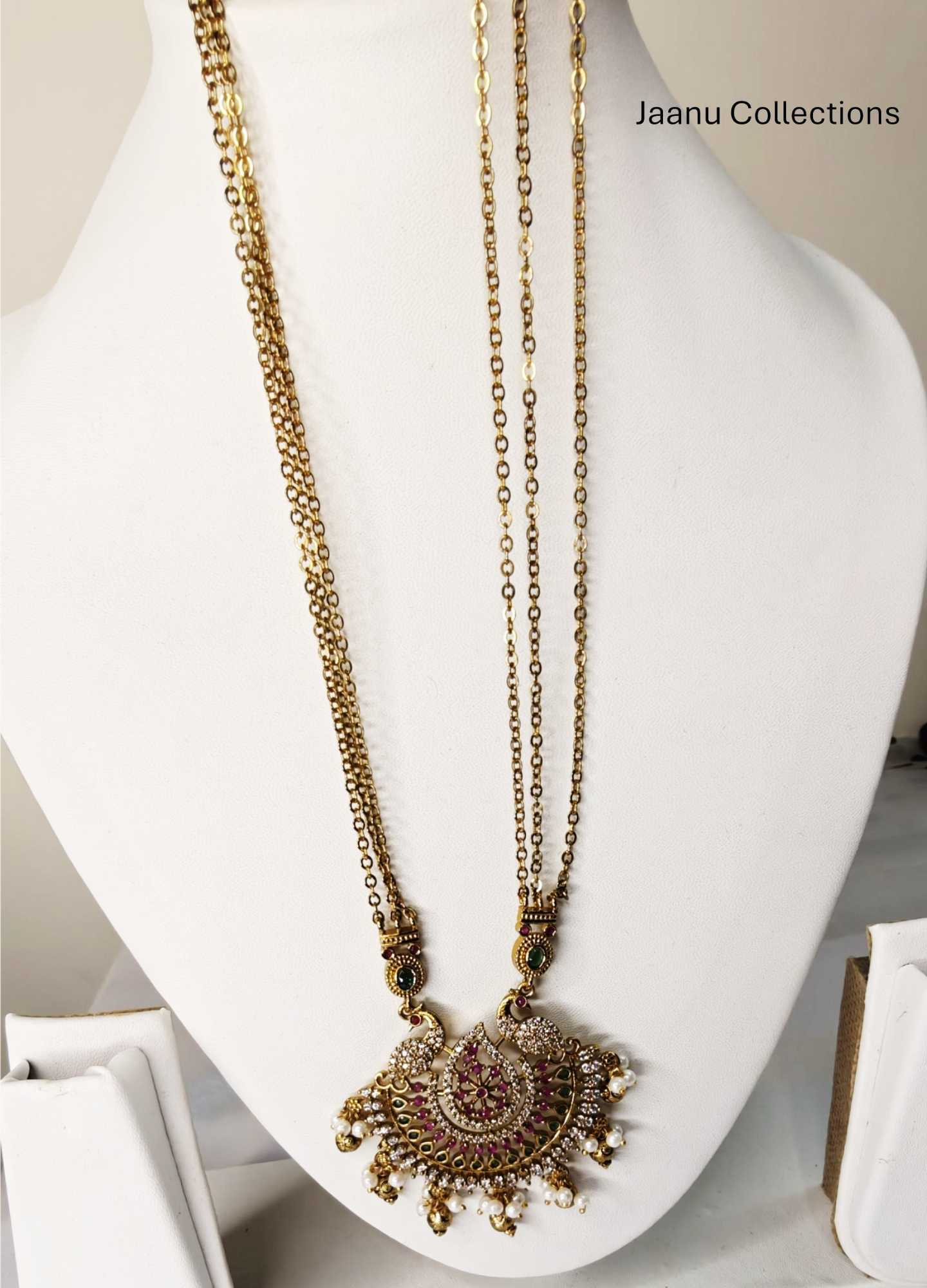 Peacock Vintage long Chain Haram